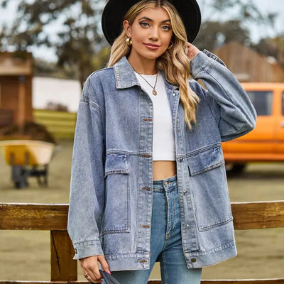 Zeitlose Denim-Jacke für Damen - Helen