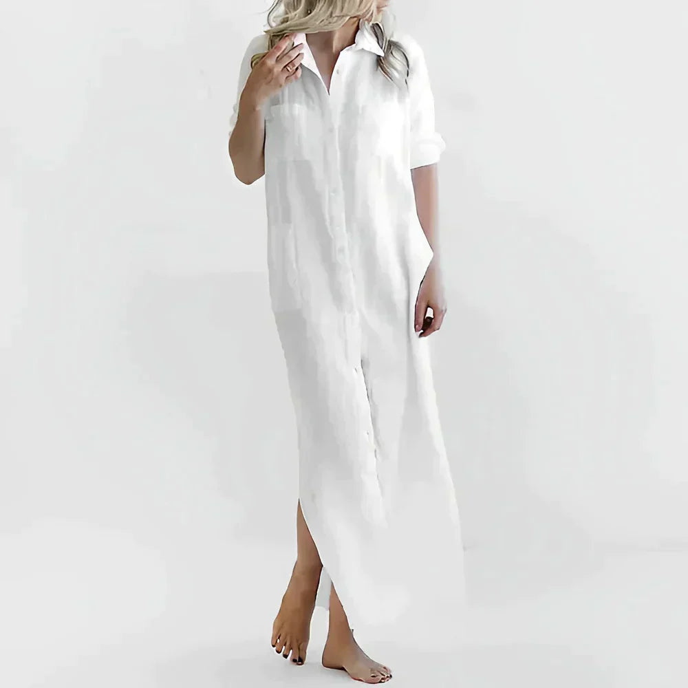 Weiches - Seitenschlitz Kleid für dich